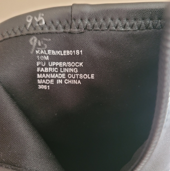 STEVE MADDEN Black Platforms Boots Size9.5 - Picture 8 of 10